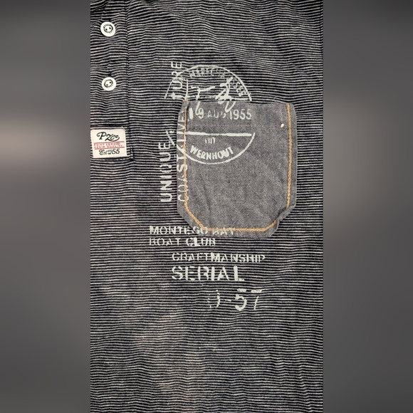 Casual Charcoal Polo Shirt - Picture 2 of 4